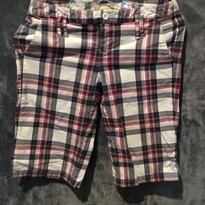 Bermuda Plaid Shorts